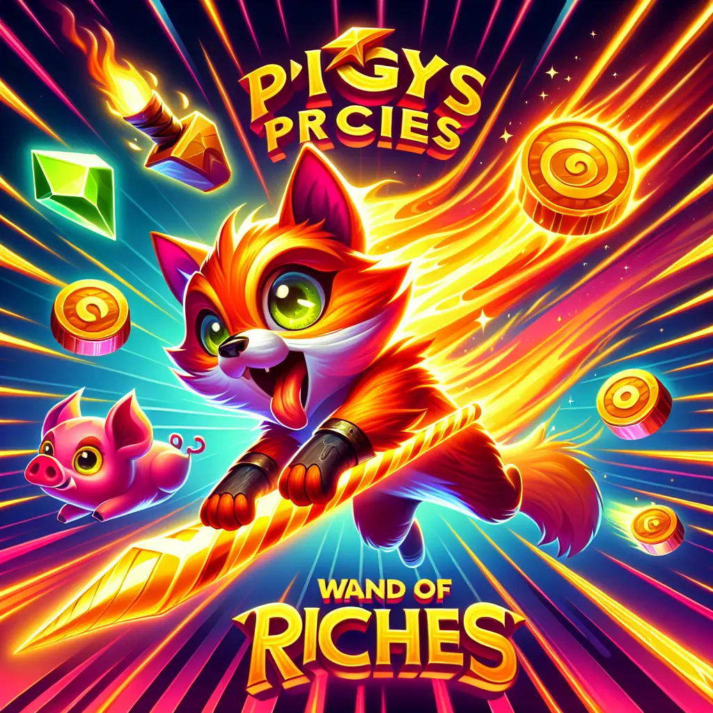 Piggy Prizes Wand of Riches slot game